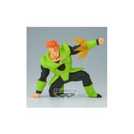 Figura banpresto dragon ball gxmateria androide 16 11cm