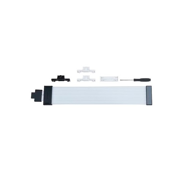 Wide - 24 - pin psu via sata - argb - 340mm
