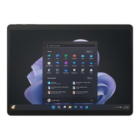 Portatil tablet microsoft surface pro 9 qia - 00023 grafito i5 - 1245u -  16gb -  ssd 256gb -  13 pulgadas -  w11p