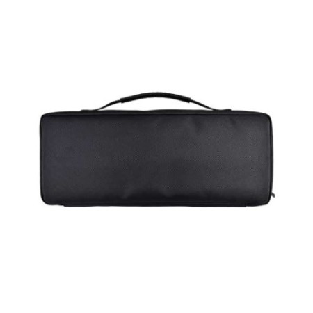 Funda hori nintendo switch extra larga oled negra extra grande -  reforzada -  acolchada -  separador