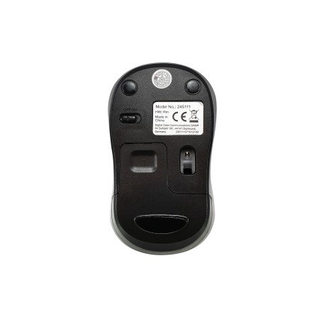 Mouse raton equip comfort wireless inalambrico - 1200dpi - rojo
