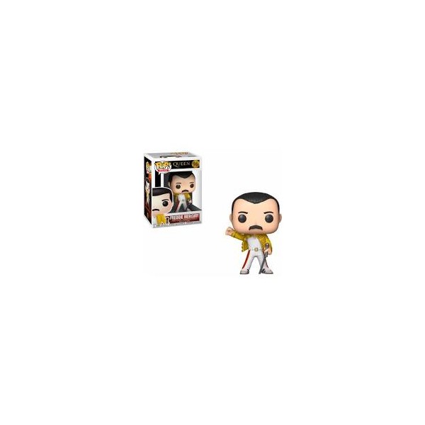 Funko pop personaje rock queen freddy mercury wembley 1986