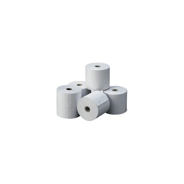 Rollo de papel termico impresora ticket 80x80
