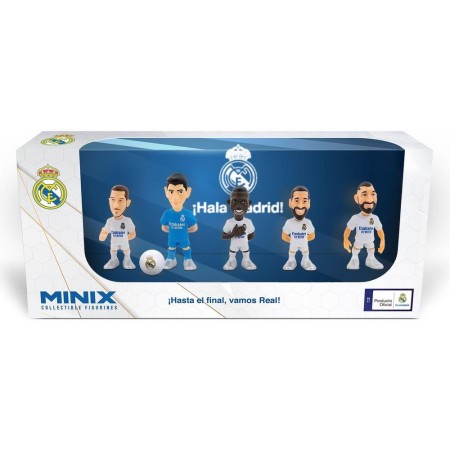 Pack 5 figuras minix pack real madrid 7 cm