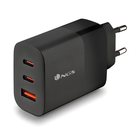 Cargador de pared ngs bud 65w 2x usb tipo c -  1x usb tipo a