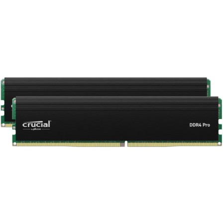 Memoria ram ddr4 32gb 2x16gb crucial pro -  dimm - 3200 mhz - pc4 25600 - cl22