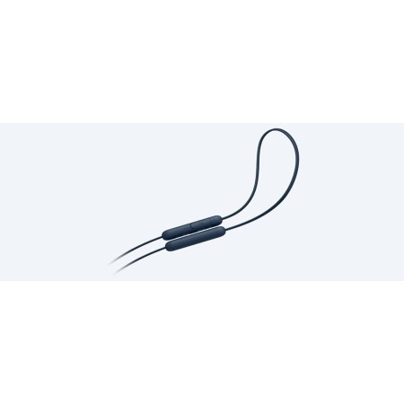 Auriculares sony wixb400 azul -  extra bass -  bluetooth -  carga rapida