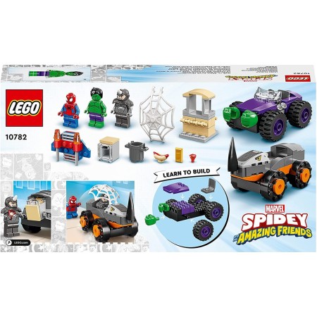 Lego marvel camiones de combate de hulk y rino