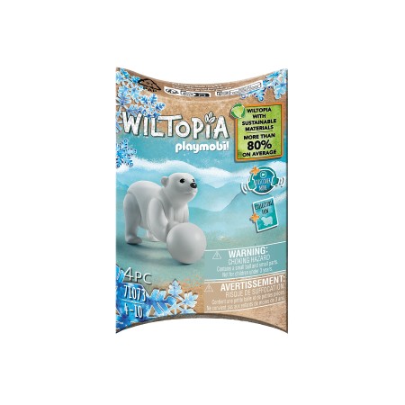 Playmobil wiltopia oso polar joven