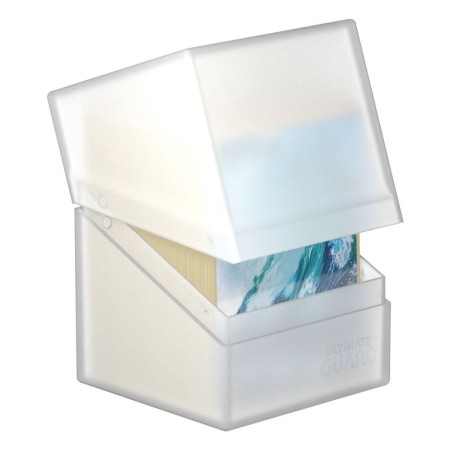 Caja de cartas ultimate guard boulder deck case 100+ tamaño estándar frosted