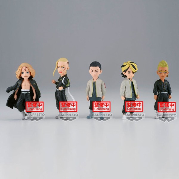 Figura banpresto tokyo revengers world collectable 1 unidad aleatoria vol 2