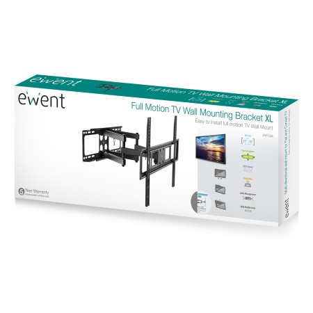 Soporte de pared multidireccional ewent ew1526 para tv 37 pulgadas - 70 pulgadas