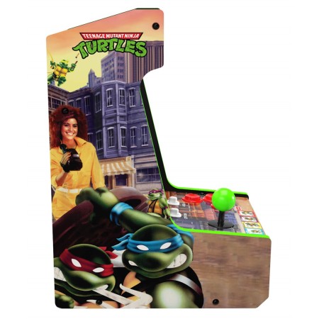 Consola retro sobremesa arcade1up teenage mutant turtles