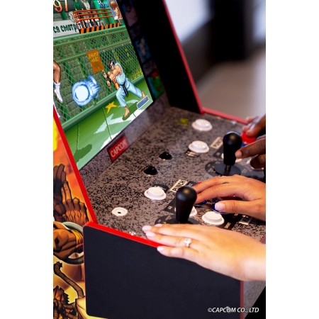 Maquina recreativa wifi arcade 1 up legacy -  turbo street figther