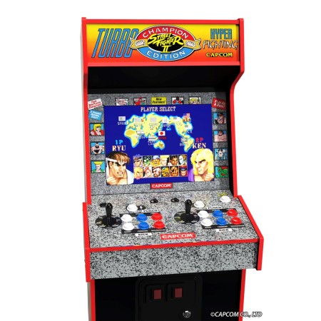 Maquina recreativa wifi arcade 1 up legacy -  turbo street figther