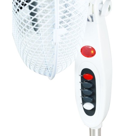 Ventilador de pie thulos et - f16sfv2 -  pack 2 40cm - regulable hasta 1.3m - 45w