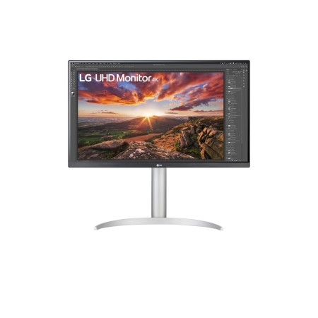 Monitor lg led ips 27up85np - w 27 pulgadas 3840 x 2160 hdmi displayport usb altavoces reg. altura