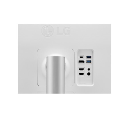 Monitor lg led ips 27up85np - w 27 pulgadas 3840 x 2160 hdmi displayport usb altavoces reg. altura