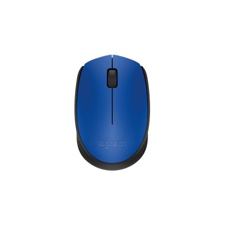 Mouse raton logitech m171 optico wireless inalambrico azul