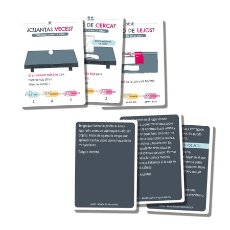 Juego de mesa ¡a prueba de retos! edad recomendada 7 años