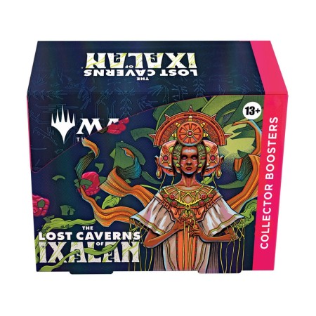 Juego de cartas magic the gathering las cavernas perdidas de ixalan sobres de coleccionista 12 sobres inglés