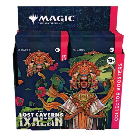 Juego de cartas magic the gathering las cavernas perdidas de ixalan sobres de coleccionista 12 sobres inglés