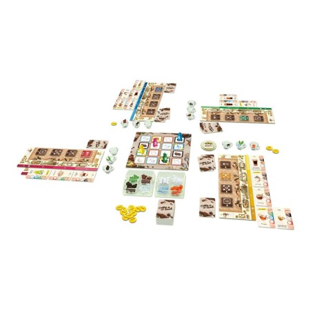Juego de mesa coffee rush edad recomendada 8 años