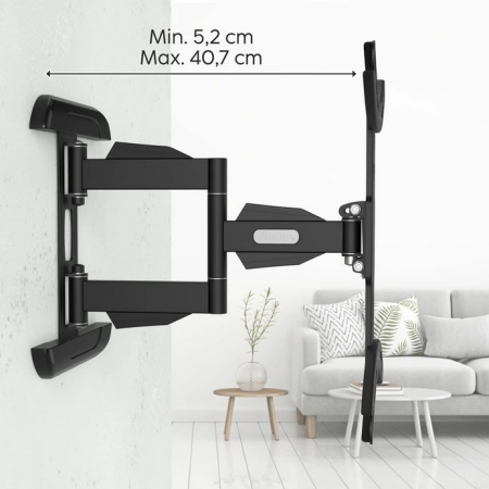 Soporte pared hama vesa 32 pulgadas -  65 pulgadas 2 brazos 400 x 400 35kg