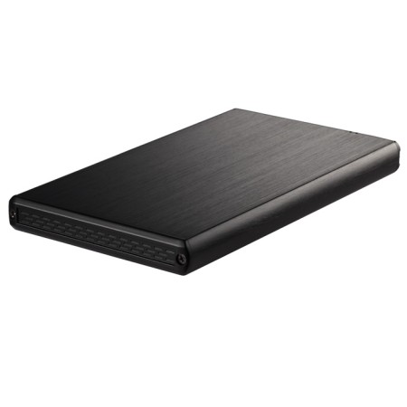 Caja externa portatil - carcasa sdd - hdd para disco duro phoenix phharddiskcase usb 3.0 sata 2.5 pulgadas aluminio color negro