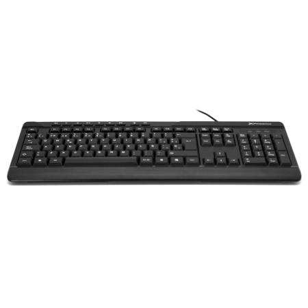 Teclado multimedia key light media español con cable usb qwerty