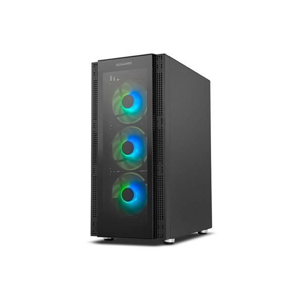Caja ordenador gaming nox hummer horus atx  1 x usb 3.0 2 x usb 2.0 4 x 120mm argb