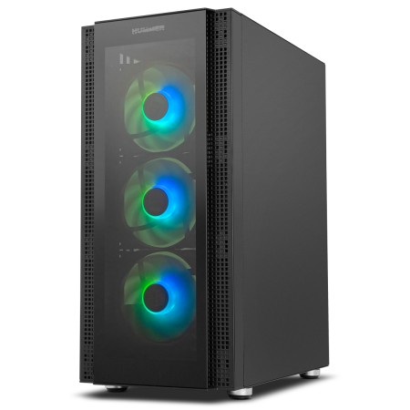 Caja ordenador gaming nox hummer horus atx  1 x usb 3.0 2 x usb 2.0 4 x 120mm argb