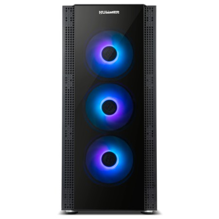 Caja ordenador gaming nox hummer horus atx  1 x usb 3.0 2 x usb 2.0 4 x 120mm argb