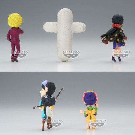 Figura banpresto one piece world collectable figure - wanokuni onigashima 5 -  4 - 7cm 12 unidades