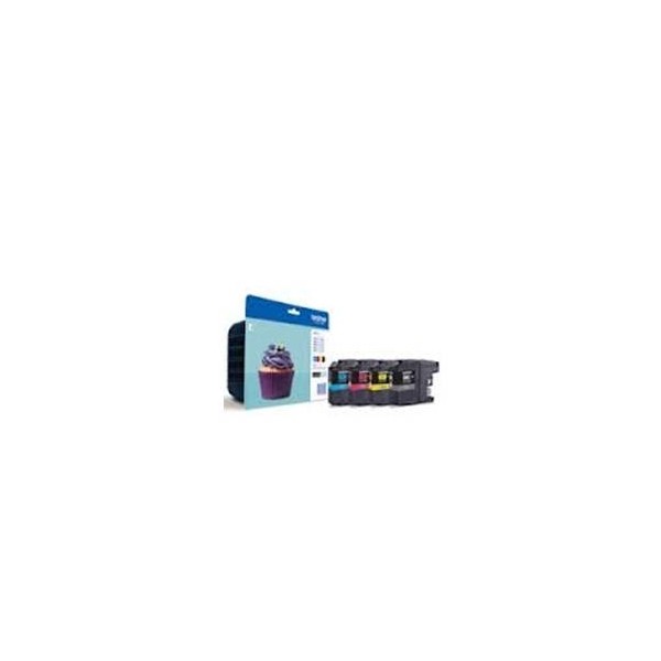 Pack cartuchos tinta brother lc123valbp negro cian magenta amarillo 600 paginas mfc - j870dw -  mfcj470dw -  dcpj152w -  dcpj132